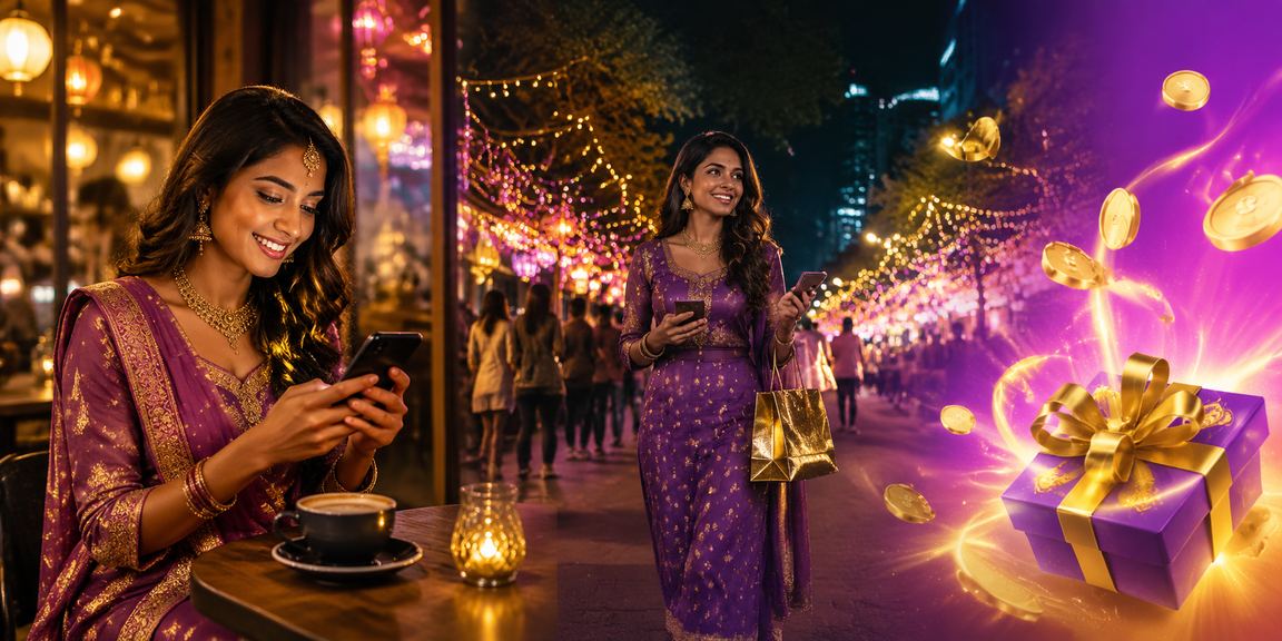 Mobile payment options in Bengaluru night market