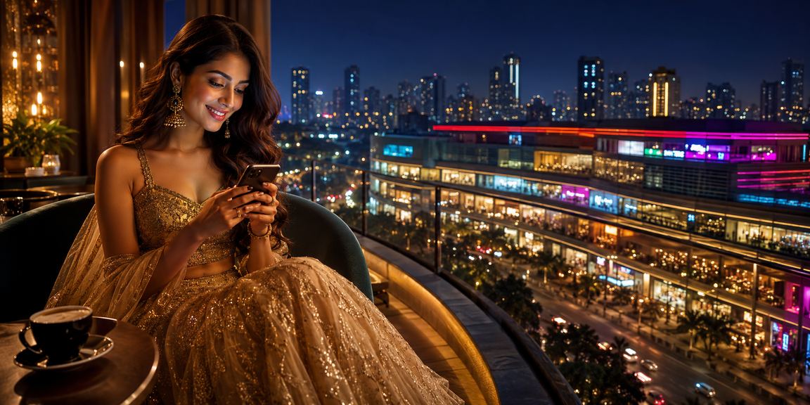 Mumbai Bandra area with vibrant rummy players